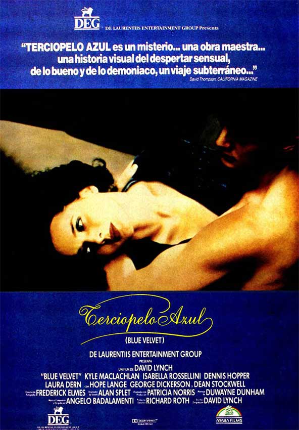 Lanzamiento de Terciopelo Azul en Blu-ray